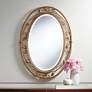 1_Noble Park 24" x 34" Eden Park Gold Oval Wall Mirror