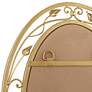 4_Noble Park 24" x 34" Eden Park Gold Oval Wall Mirror more views