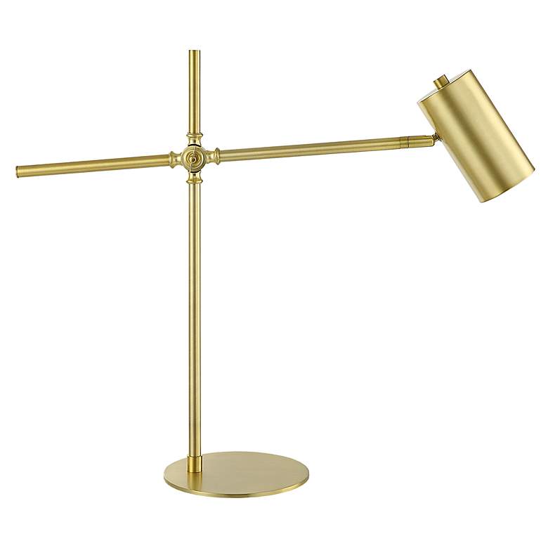 Image 4 Noble Park Aledo Brushed Gold Adjustable Desk Lamp more views
