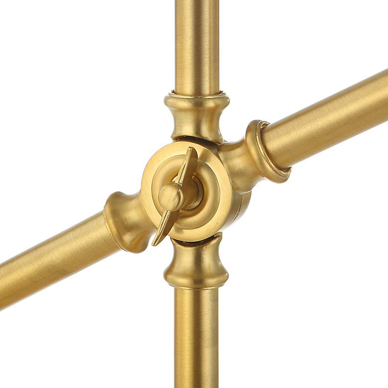 Image 6 Noble Park Aledo Brushed Gold Adjustable Desk Lamp more views