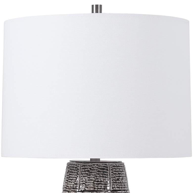 Image 5 Noble Park Alex Black and White Ceramic Table Lamp more views