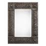 2_Noble Park Alta Antiqued Rust Gray 30" x 40 1/4" Wall Mirror