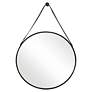 2_Noble Park Arbor Bronze 30" Round Wall Mirror w/ Strap