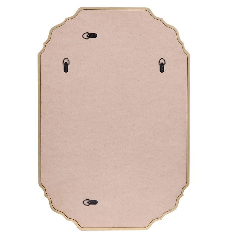 Image 6 Noble Park Aretz Metallic Gold 21 1/2" x 31 1/2" Wall Mirror more views