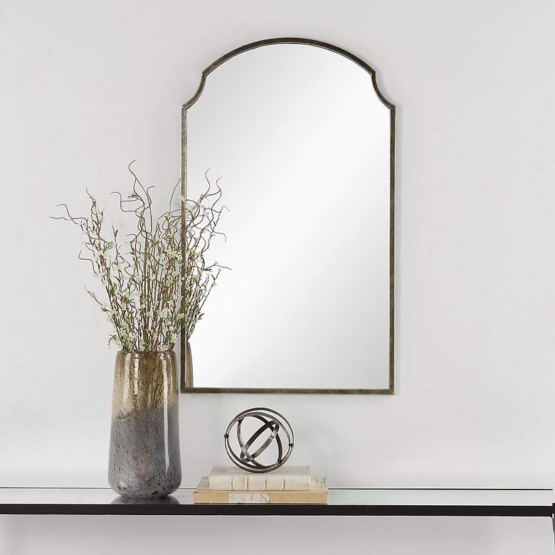 Image 1 Noble Park Belladore Rich Bronze 21 3/4" x 36" Wall Mirror