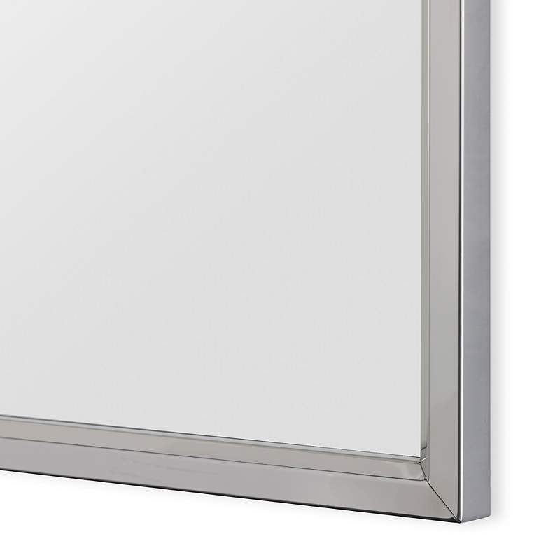Image 5 Noble Park Berg Stainless Steel 18" x 30" Vanity Wall Mirror more views