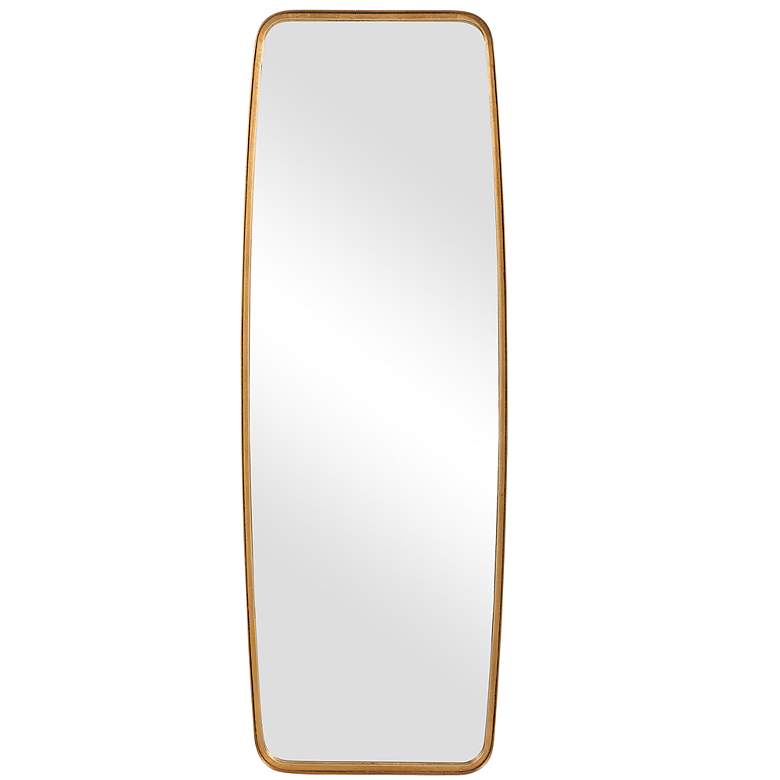 Image 2 Noble Park Bidwell Gold Leaf 21" x 60" Wall/Floor Mirror