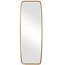 2_Noble Park Bidwell Gold Leaf 21" x 60" Wall/Floor Mirror