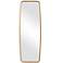 Noble Park Bidwell Gold Leaf 21" x 60" Wall/Floor Mirror