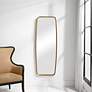 1_Noble Park Bidwell Gold Leaf 21" x 60" Wall/Floor Mirror