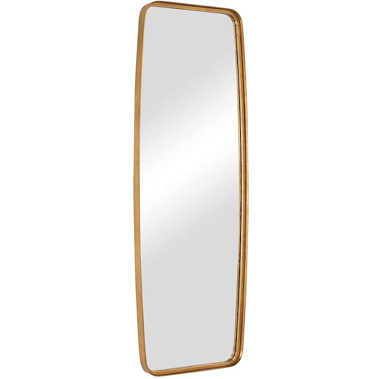 Image 6 Noble Park Bidwell Gold Leaf 21" x 60" Wall/Floor Mirror more views