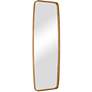 6_Noble Park Bidwell Gold Leaf 21" x 60" Wall/Floor Mirror more views