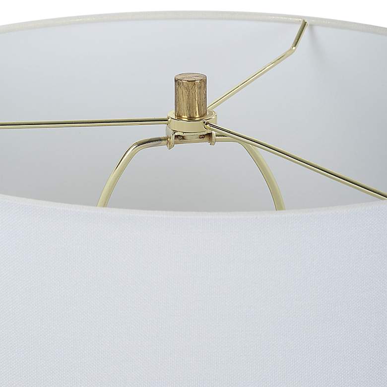 Image 6 Noble Park Bishop Gold Ceramic Table Lamp more views