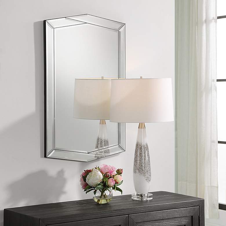 Image 3 Noble Park Brisa Black 22" x 35" Wall Mirror more views