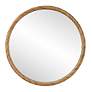 2_Noble Park Calliope Seagrass 31 3/4" Round Wall Mirror