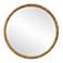 Noble Park Calliope Seagrass 31 3/4" Round Wall Mirror