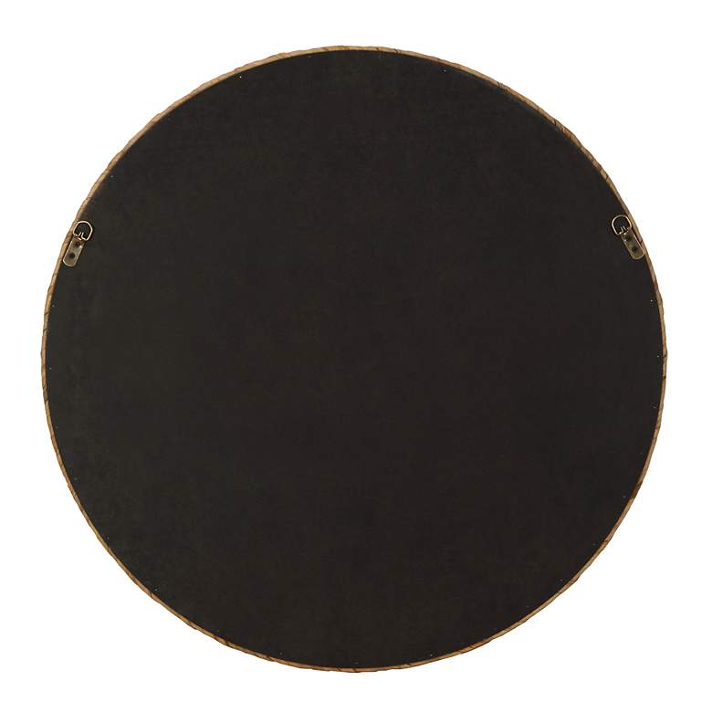 Image 6 Noble Park Calliope Seagrass 31 3/4" Round Wall Mirror more views