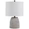Noble Park Canyon Concrete Accent Table Lamp
