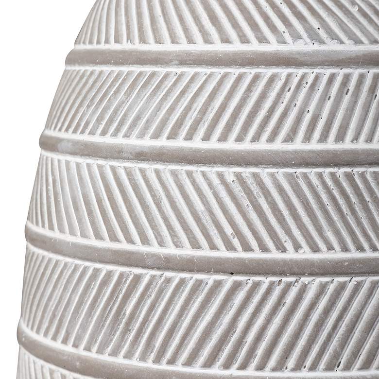 Image 3 Noble Park Canyon Concrete Accent Table Lamp more views