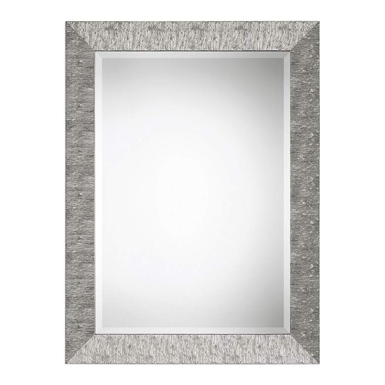 Image 2 Noble Park Canyon Silver 30 1/2" x 40 1/2" Wall Mirror