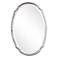 Noble Park Carmichael Silver 24" x 36" Oval Wall Mirror