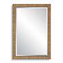 2_Noble Park Ciana Natural Wrapped 22" x 32" Wall Mirror