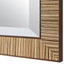 5_Noble Park Ciana Natural Wrapped 22" x 32" Wall Mirror more views