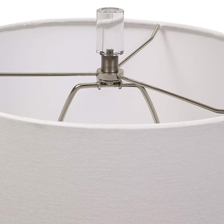 Image 6 Noble Park Clifton Stone Gray Ceramic Table Lamp more views