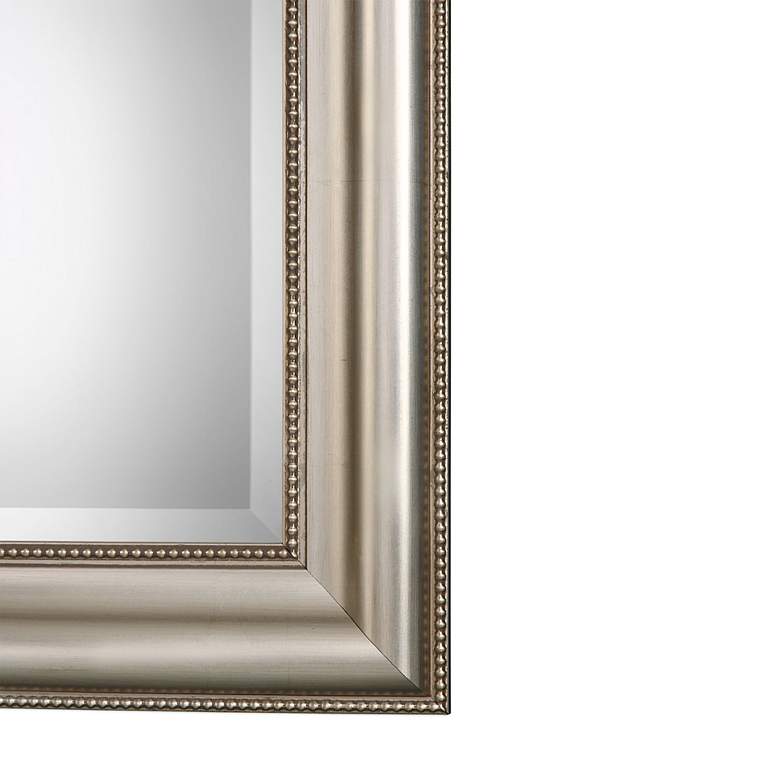 Image 5 Noble Park Club Champagne Silver Leaf 24" x 36" Wall Mirror more views
