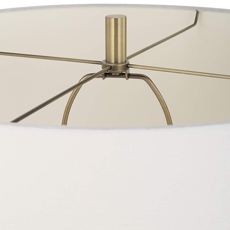 Image 6 Noble Park Cresson Brass Tripod Floor Lamp more views