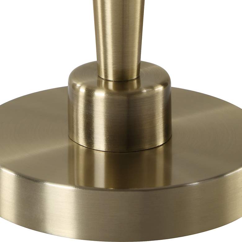 Image 4 Noble Park Darien Antique Brass Buffet Table Lamp more views