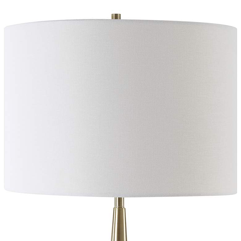 Image 5 Noble Park Darien Antique Brass Buffet Table Lamp more views