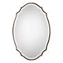 2_Noble Park Davis Antiqued Bronze 20" x 30" Oval Wall Mirror