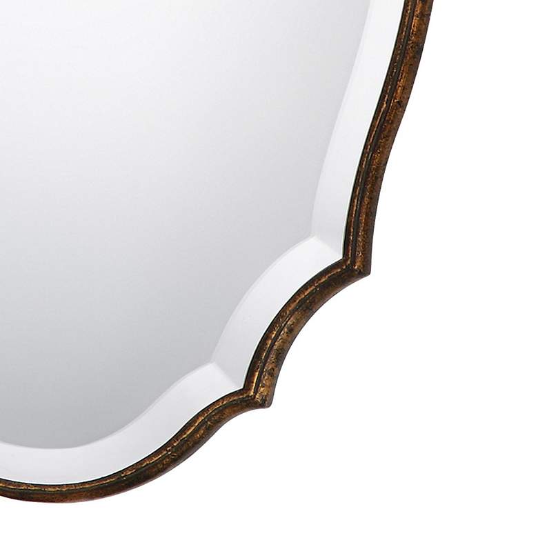 Image 5 Noble Park Davis Antiqued Bronze 20" x 30" Oval Wall Mirror more views