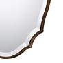 5_Noble Park Davis Antiqued Bronze 20" x 30" Oval Wall Mirror more views