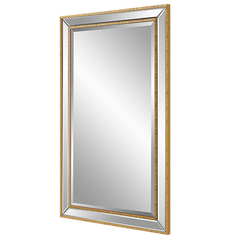 Image 4 Noble Park Dawson Gold 24" x 40" Rectangular Wall Mirror more views