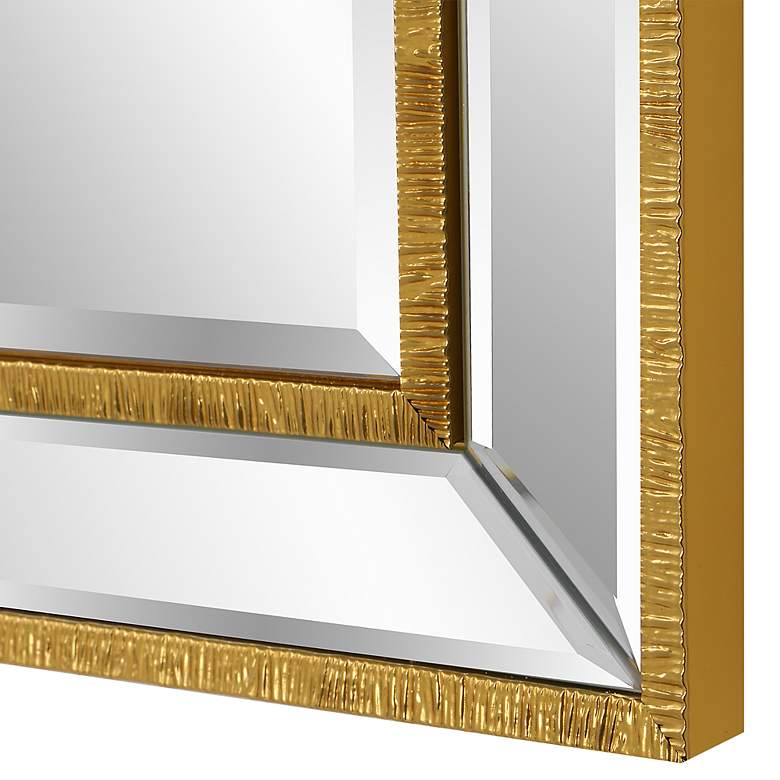 Image 5 Noble Park Dawson Gold 24" x 40" Rectangular Wall Mirror more views