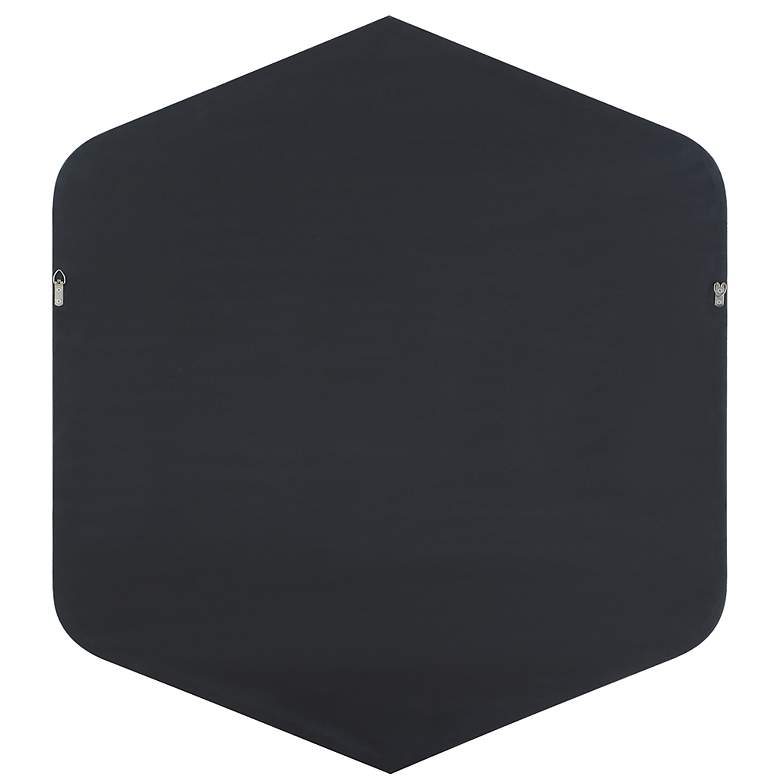 Image 6 Noble Park Delphine Black 32" x 36" Diamond Wall Mirror more views