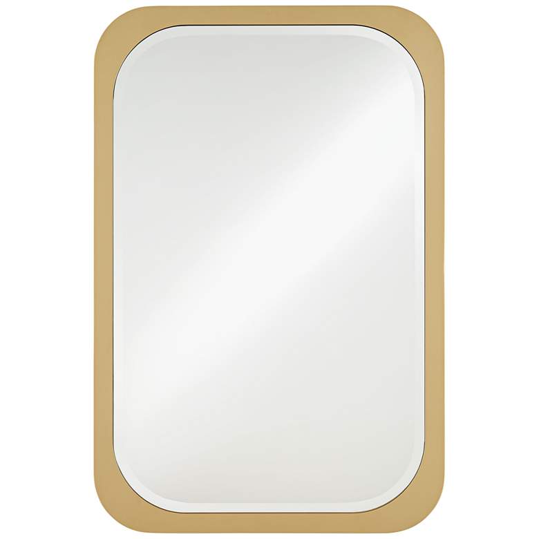 Image 3 Noble Park Devonshire Gold 28" x 42" Rectangular Wall Mirror
