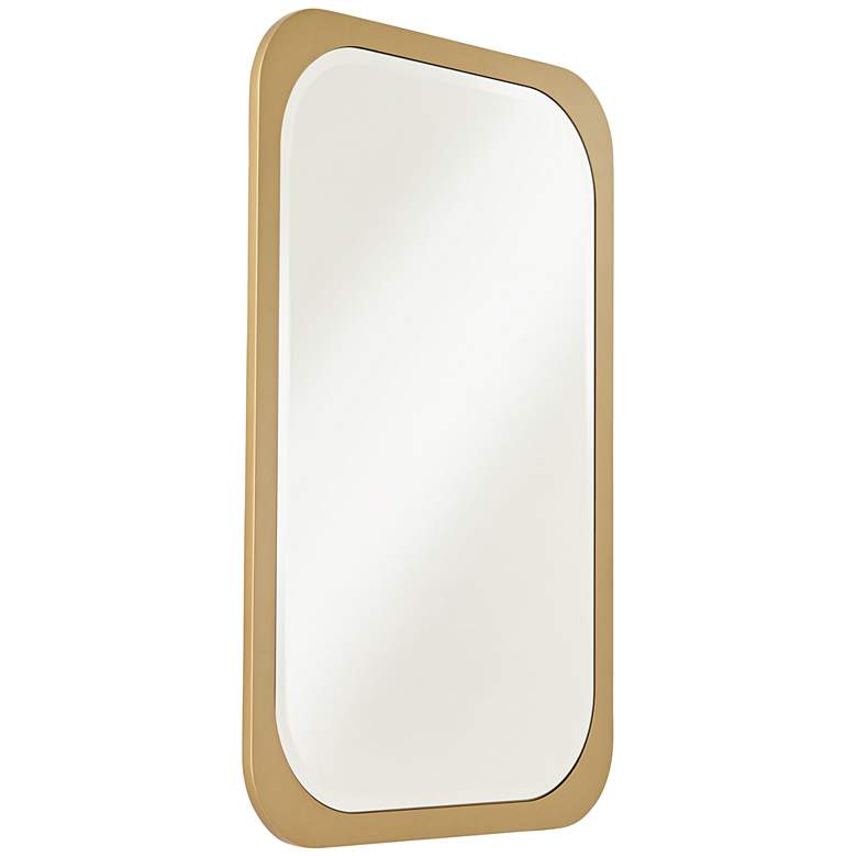 Image 7 Noble Park Devonshire Gold 28" x 42" Rectangular Wall Mirror more views