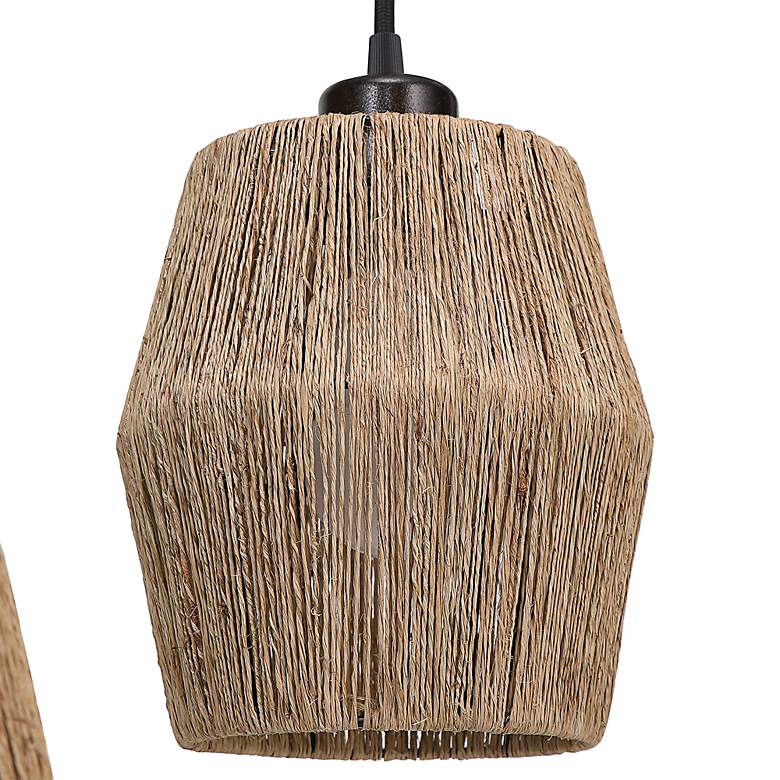 Image 5 Noble Park Donna Bronze Metal 3-Arm Floor Lamp more views