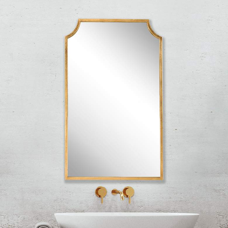 Image 1 Noble Park El Dorado Gold 22" x 36" Rectangular Wall Mirror