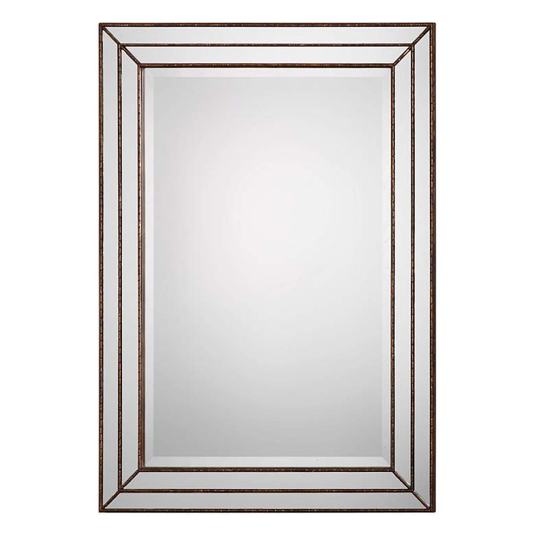 Image 2 Noble Park Elmhurst Metallic Bronze 24" x 34" Wall Mirror