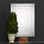 1_Noble Park Elmhurst Metallic Silver 24" x 34" Wall Mirror