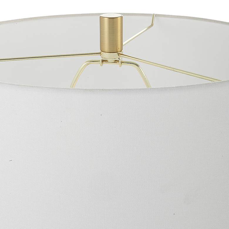 Image 5 Noble Park Evere Black and Gold Metal Floor Lamp more views