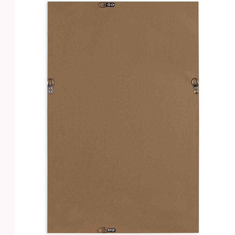 Image 6 Noble Park Fiora Warm Silver 20" x 30" Floating Wall Mirror more views
