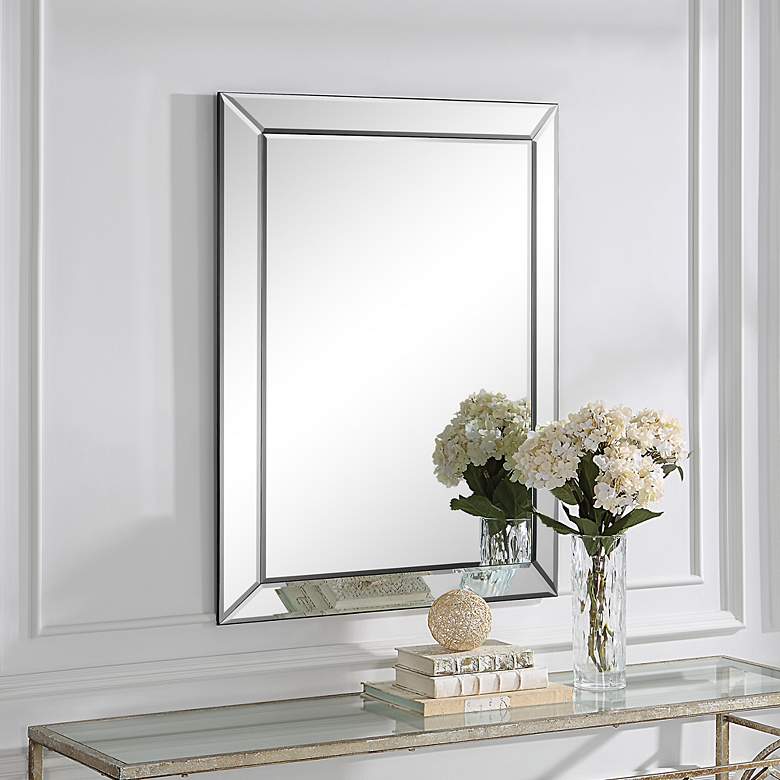 Image 3 Noble Park Fulton 29 1/2" x 39 1/2" Frameless Wall Mirror more views