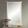 1_Noble Park Gabriella 27" x 42" Rectangular Gold Leaf Wall Mirror