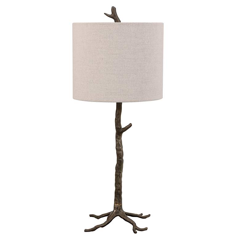 Image 2 Noble Park Hidalgo Gunmetal Tree Branch Table Lamp