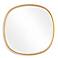 Noble Park Horizon Halo Gold 30" Round Wall Mirror
